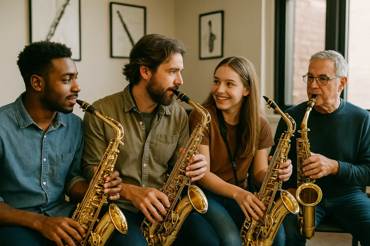 Curso de Saxofone em Vila Augusta presencial