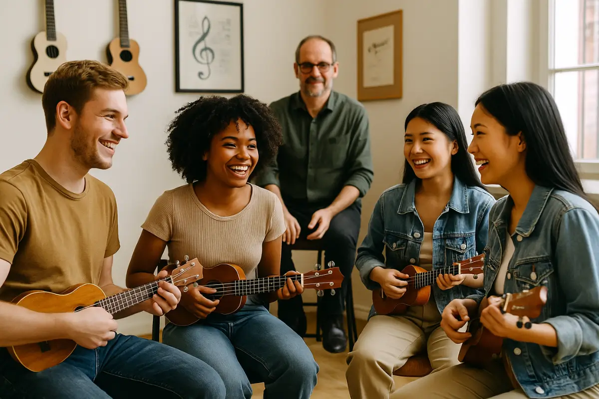 Curso de Ukulele em Vila Augusta presencial