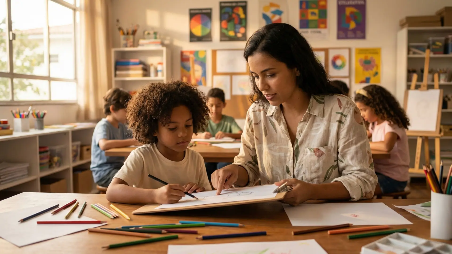 Curso de Desenho Infantil em Guarulhos – 1ª Aula Grátis!