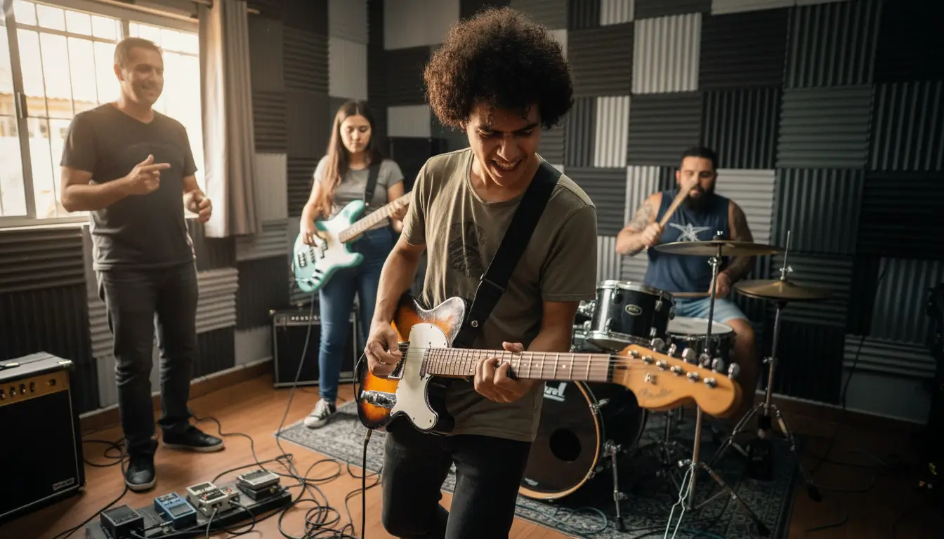 Procurando uma Escola de Música Presencial em Guarulhos 2026