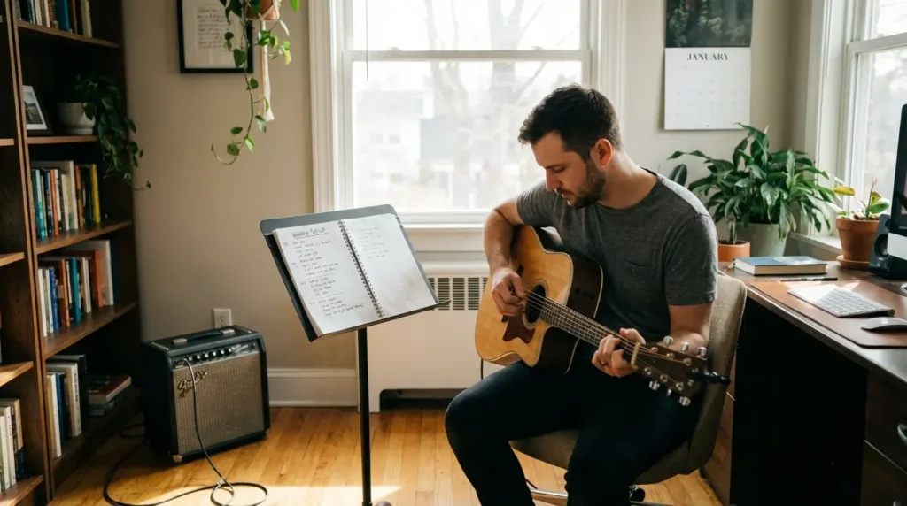 guitarrista de louvor na Vila Augusta