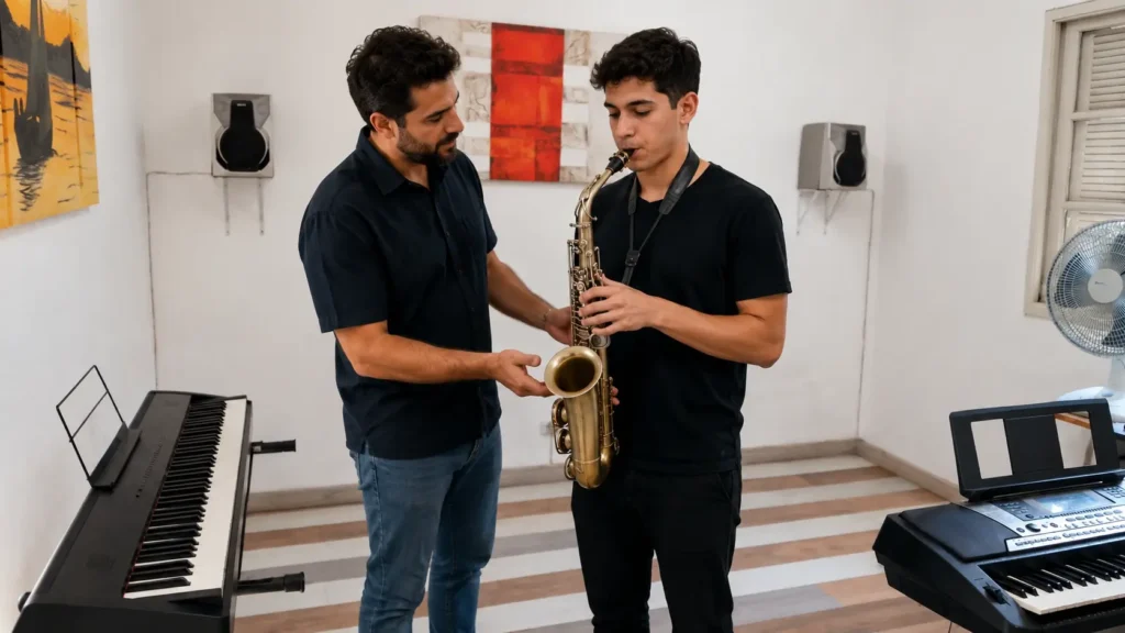 saxofone para iniciantes em Guarulhos