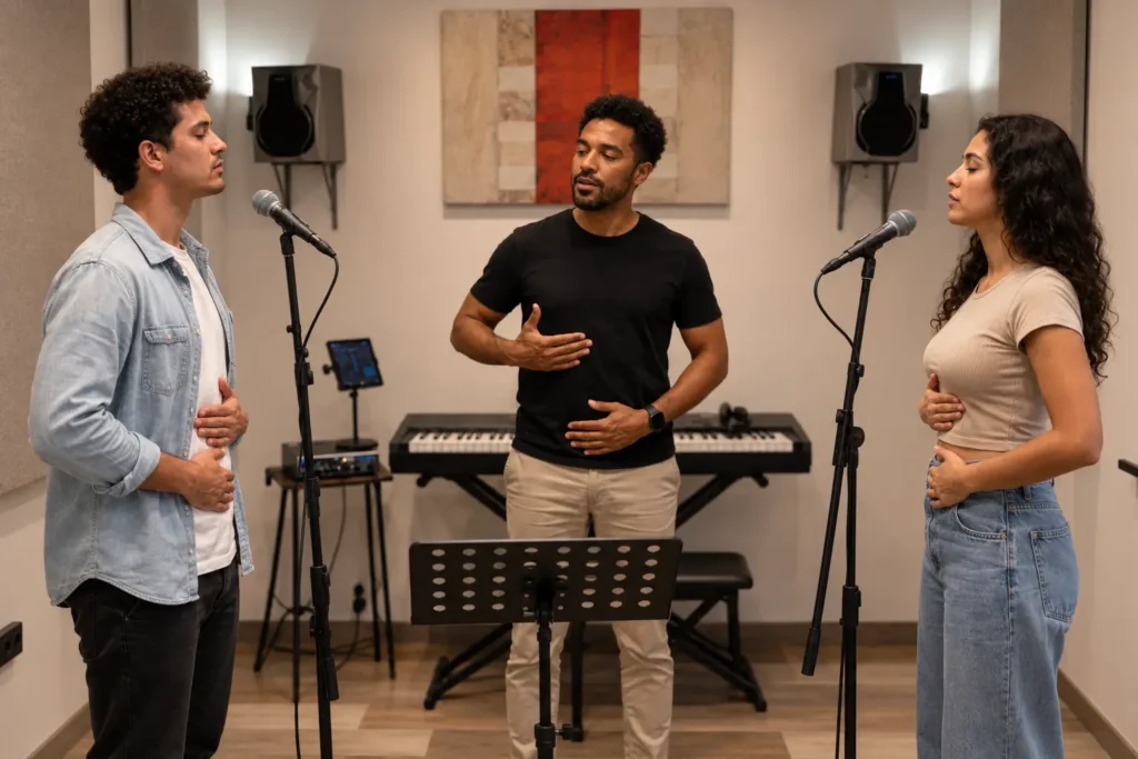 aula de canto em Guarulhos