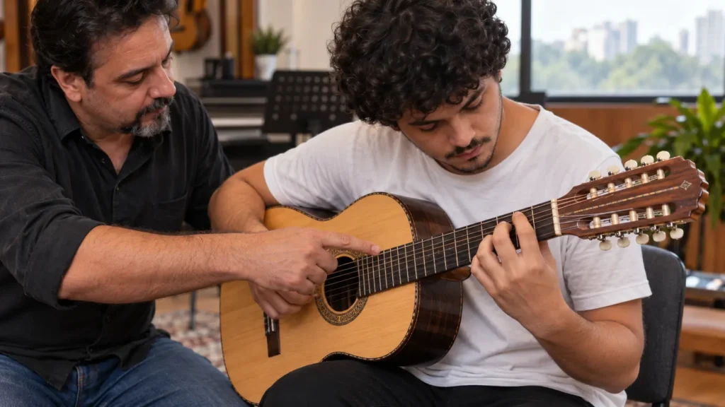 aula de viola caipira em Guarulhos
